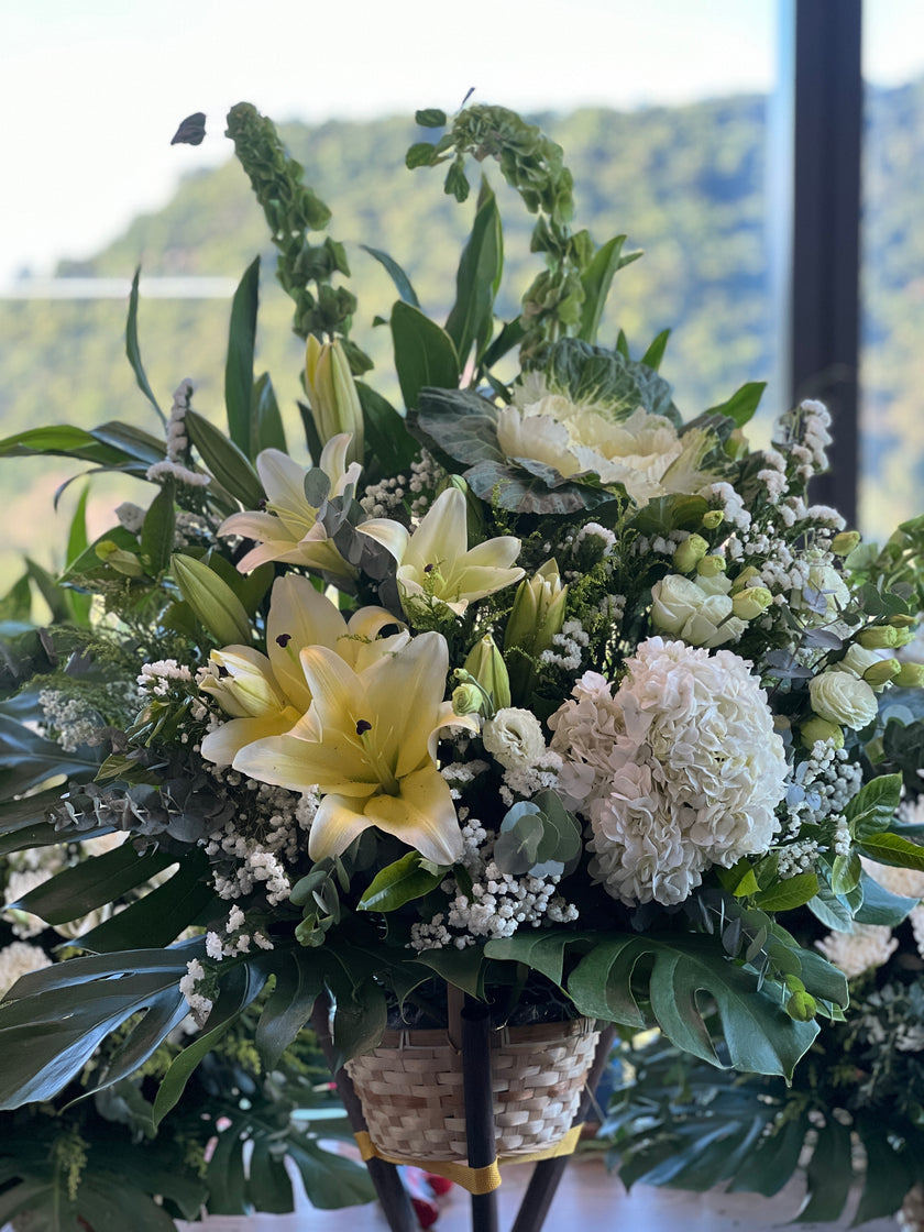 [Memories last forever] Silk Flower Basket