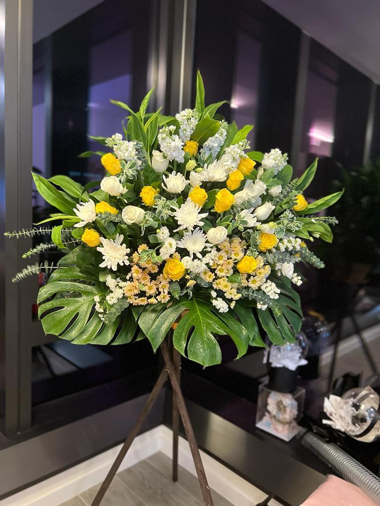 [Chase] Silk Flower Basket WB004