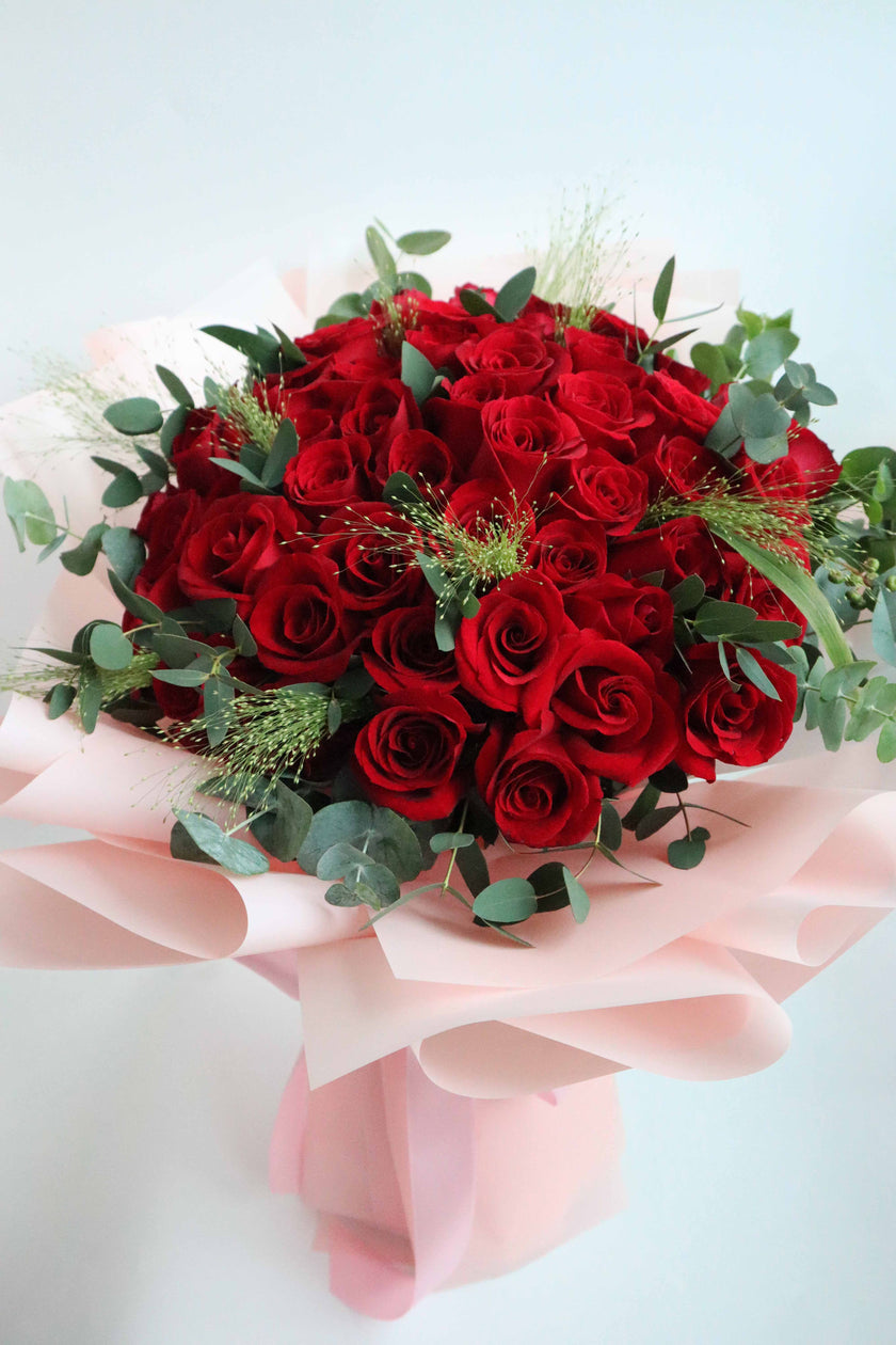 [Love] Proposal bouquet of 50 red roses