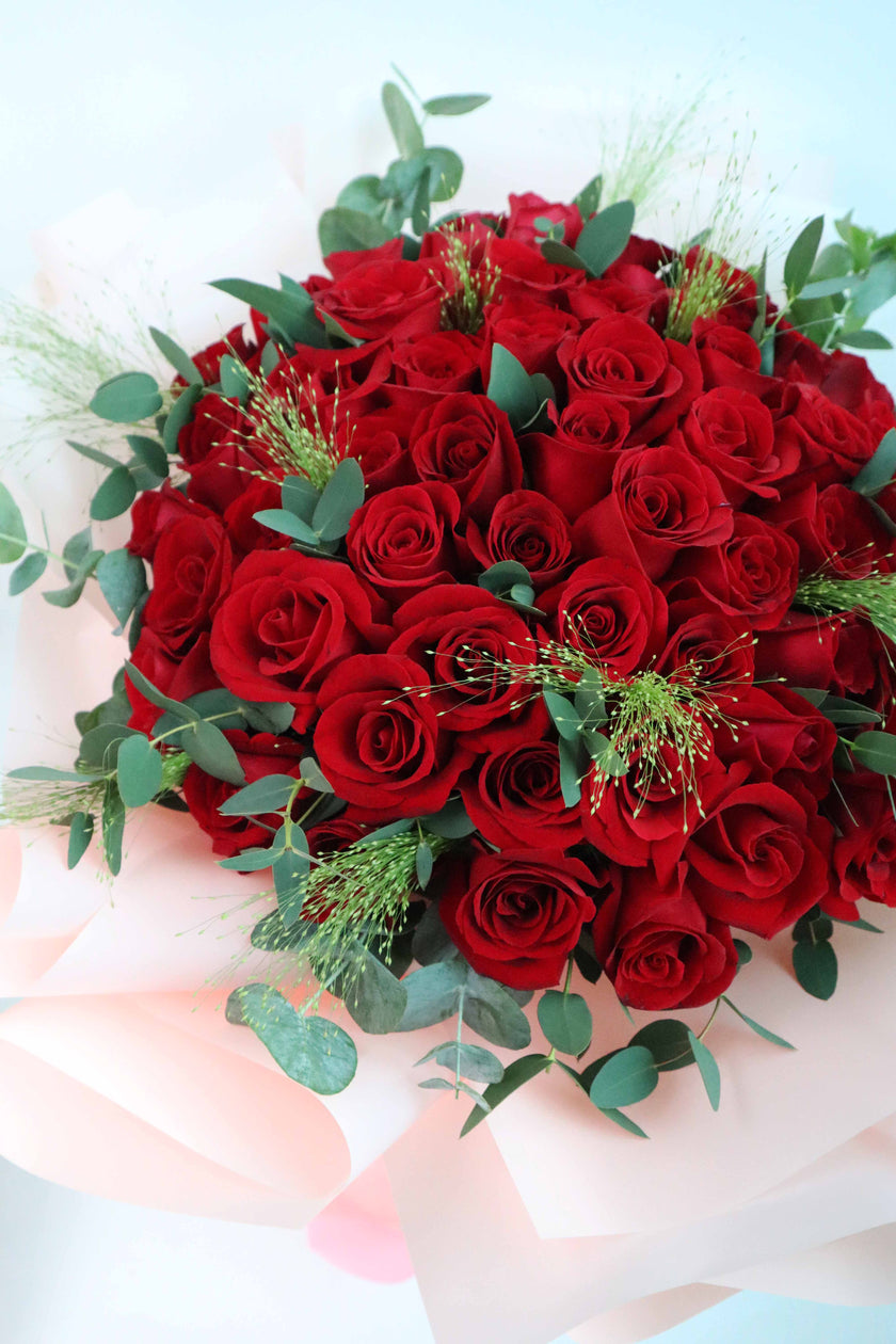 [Love] Proposal bouquet of 50 red roses
