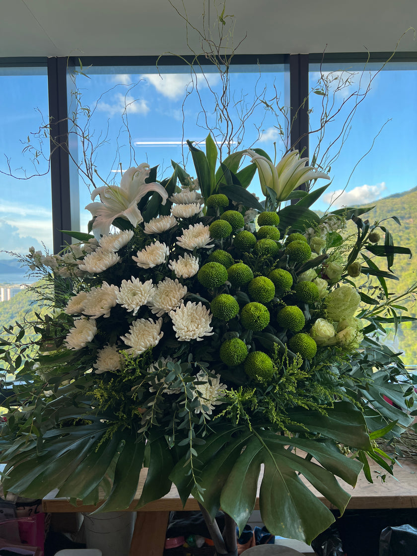 [Forever] Silk Flower Basket