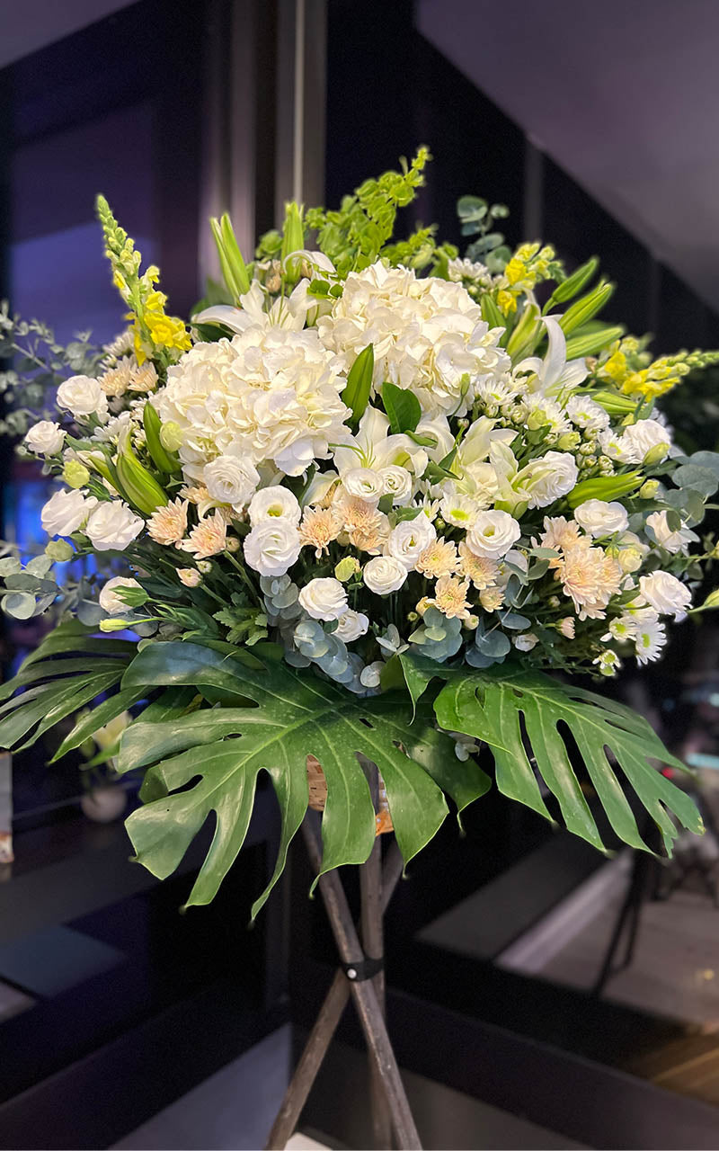 [Farewell] Silk Flower Basket (YNM-WD-C)